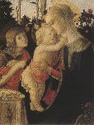 Madonna of the Rose Garden or Madonna and Child with St john the Baptist (mk36)